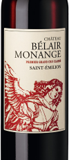 2018 2019 2020 Chateau Belair Monange Premier Grand Cru Classé St. Emilion Merlot Cabernet Franc Bordeaux Frankreich Rotwein